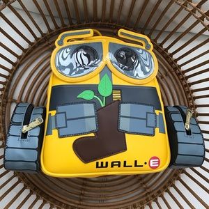Loungefly Disney WALL·E Backpack with Plant Boot Design